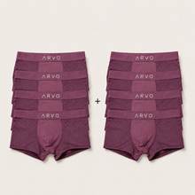 ARVO Everyday Trunks - 5 Pack Red + 5 FREE